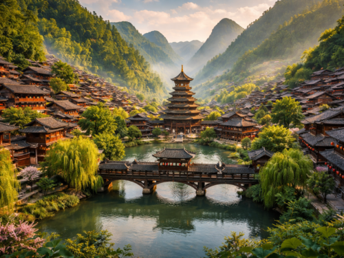 TRUNG QUỐC:  QUÝ CHÂU – TÂY GIANG – TIỂU THẤT KHỔNG (4N4Đ)