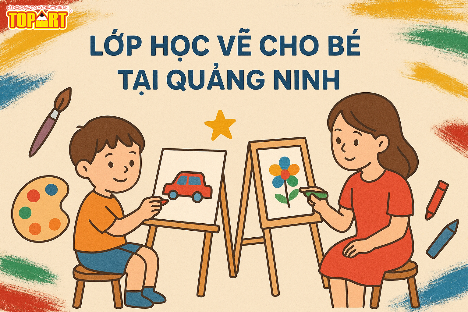 Có nên mở lớp học vẽ cho bé tại Quảng Ninh?