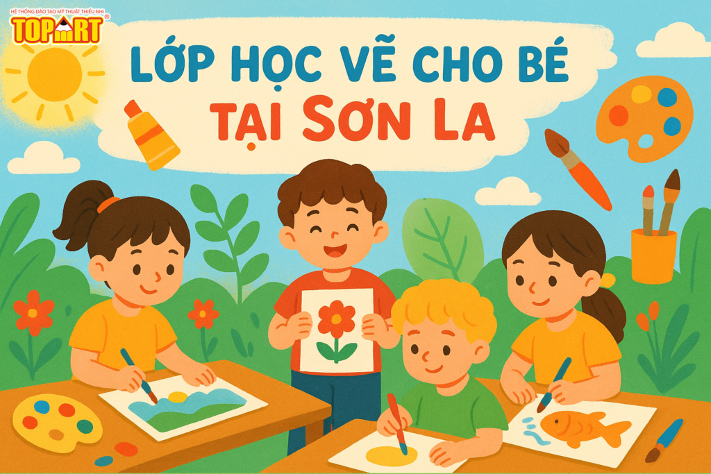 Mở lớp học vẽ cho bé tại Sơn La