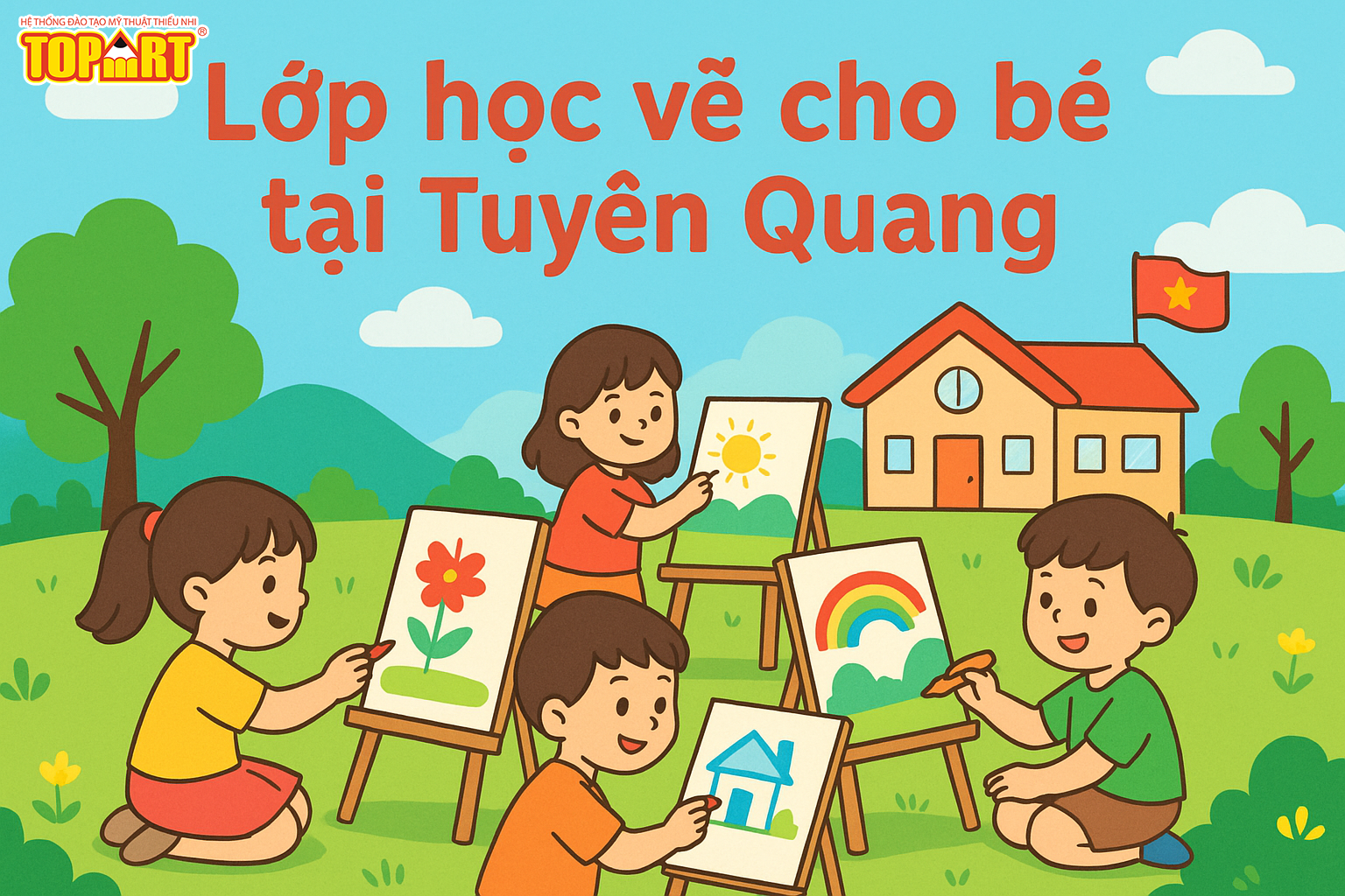 Mở lớp học vẽ cho bé tại Tuyên Quang có khó như lời đồn?