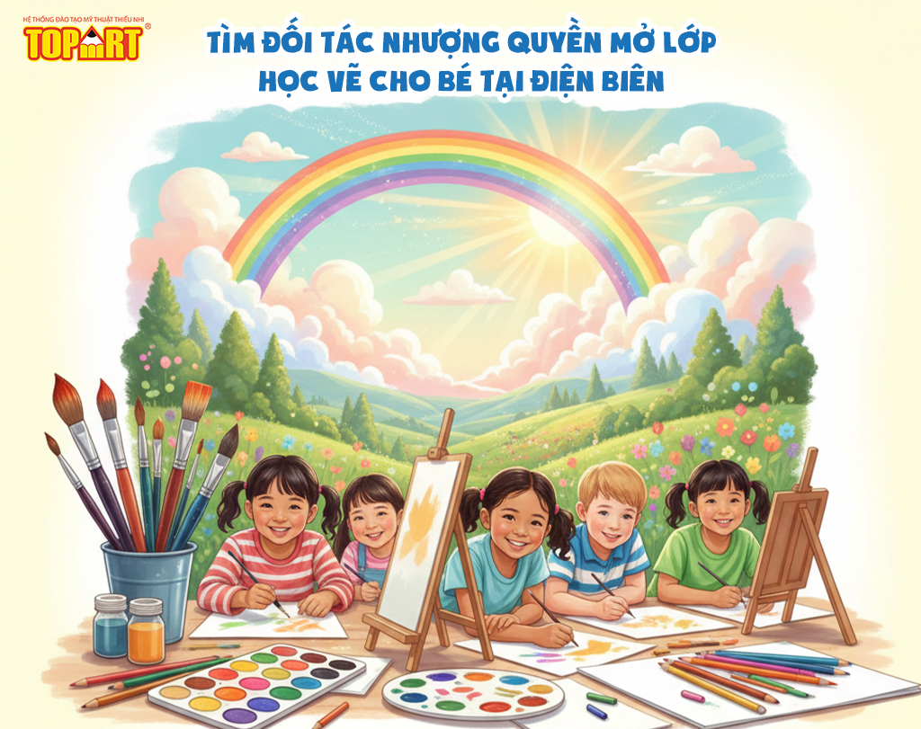 Bạn có muốn hợp tác cùng Topart để mở lớp học vẽ tại Điện Biên
