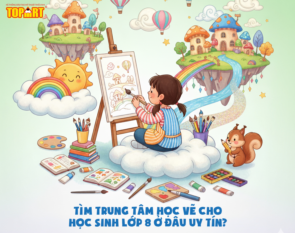 Tại sao nên cho bé học vẽ