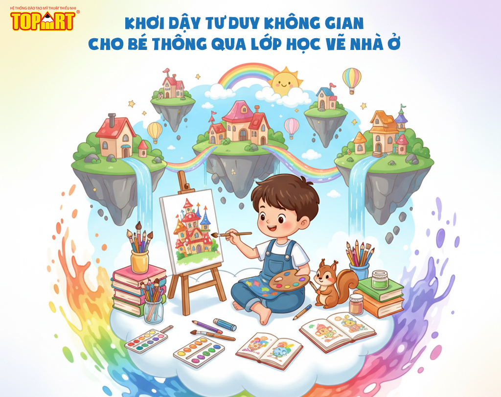 “Học vẽ nhà ở” tại TopArt